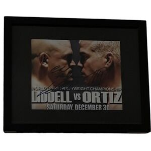 Legend Series: 7 Framed UFC/Pride FC Autographs Framed Multiple Fighters MMA